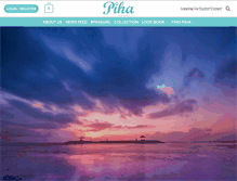 Tablet Screenshot of pihaswimwear.com